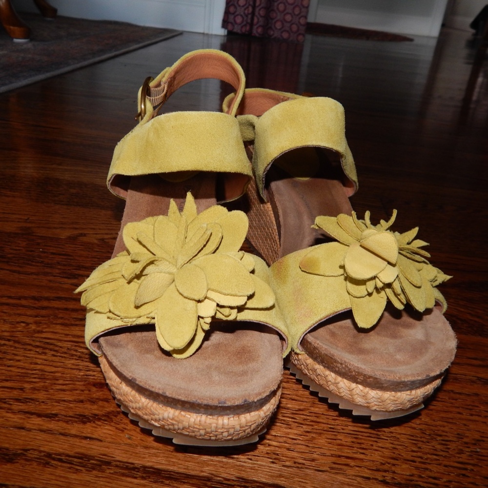 Sofft Platform Wedge Heel Sandal